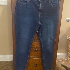 Time and Tru Dark Blue Skinny Jeans